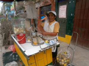 GKS Peru, Independencia - Unternehmerin